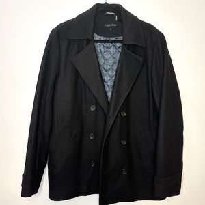 Calvin Klein | Wool Blend Pea Coat